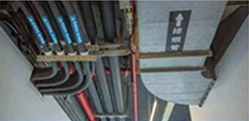 cable tray firestop penetration