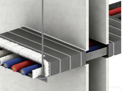 firestop sealant for cable tray penetration