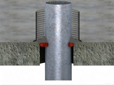 firestop sealant for metal pipe penetration