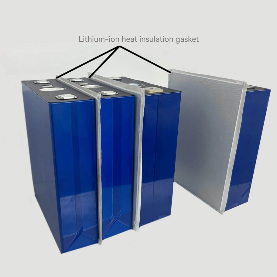 lithium battery cell thermal barrier