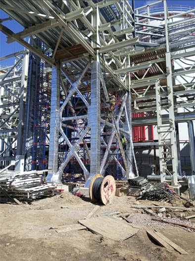 steel structure fire resistant wrapping